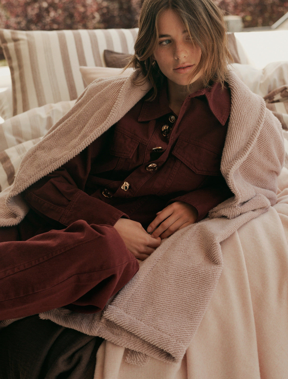 SOHO badjas | sepia pink