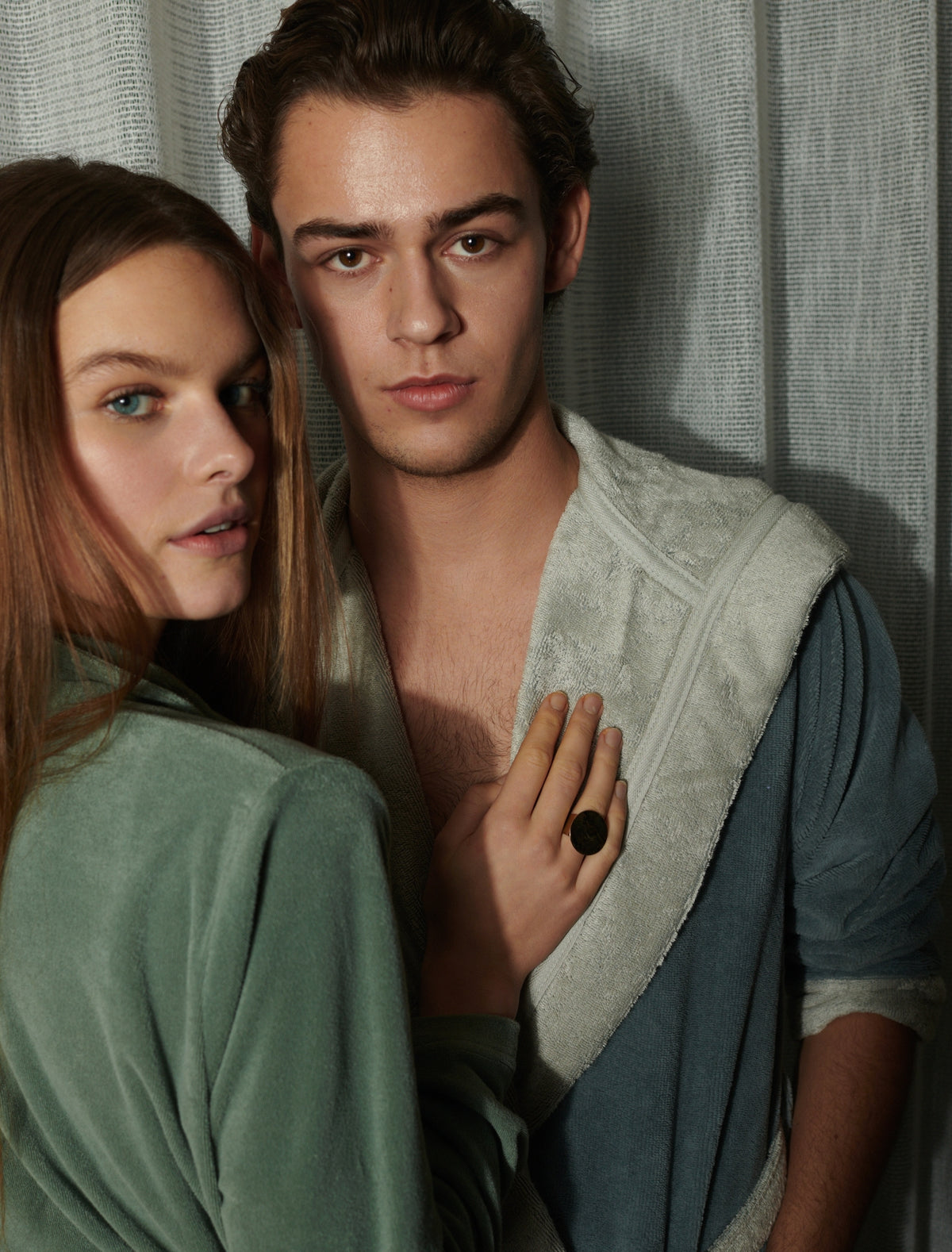 VOGUE badjas | smoke green