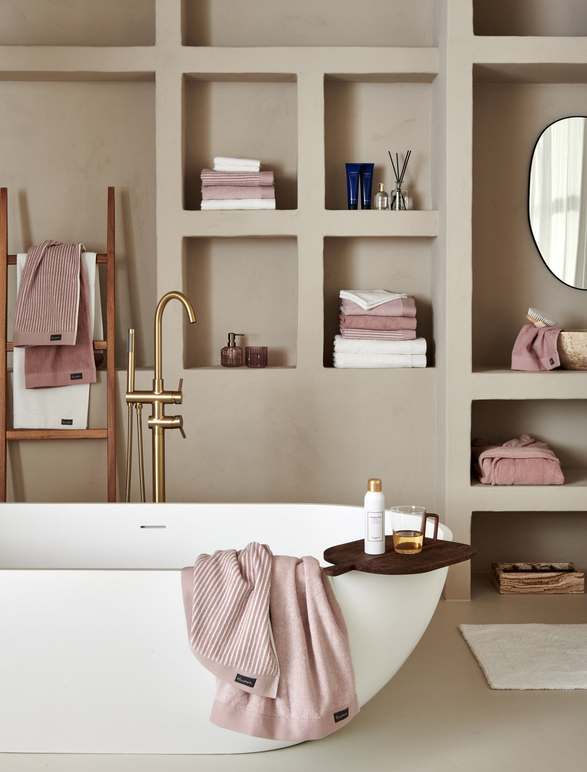 HOME UNI badgoed | sepia pink