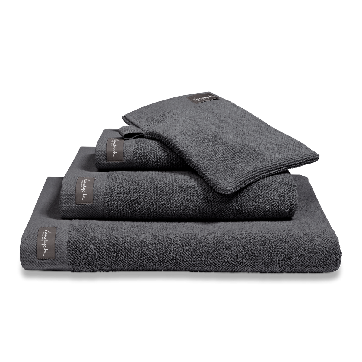HOME UNI badgoed | off black