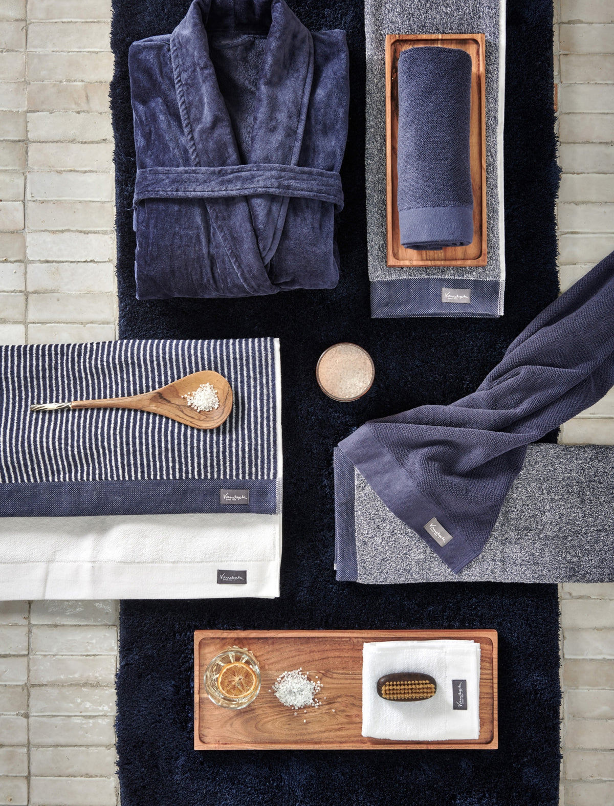 HOME UNI badgoed | blue ink