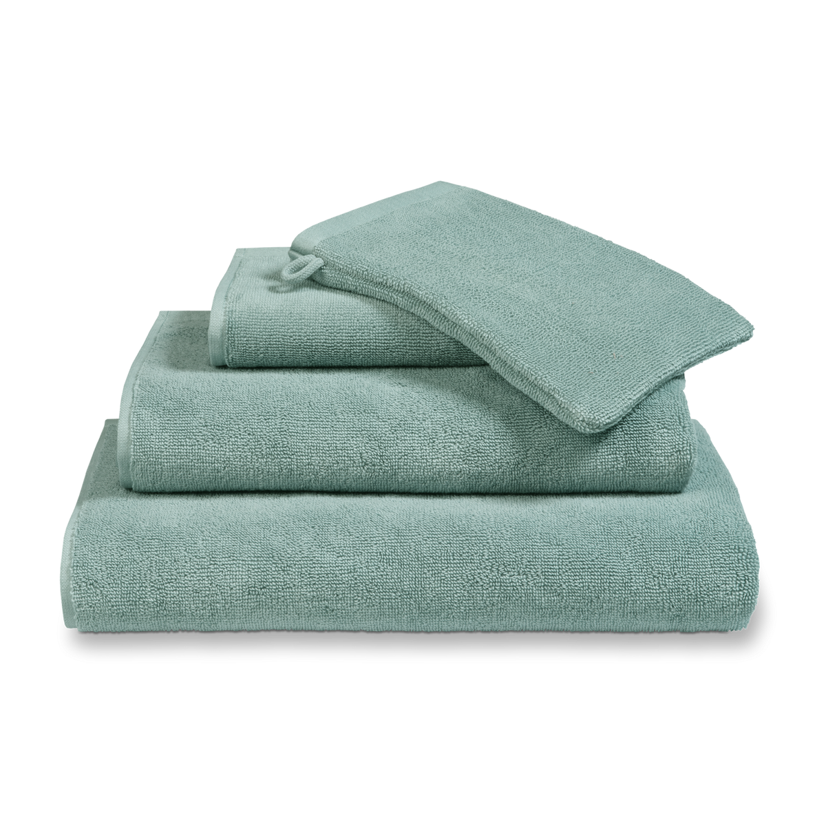 Ontdek de ultieme luxe van de Vandyck Verona plain handdoeken in de kleur pearl blue met perfect uitgebalanceerde mix van Egeïsche Turkse en Pima-katoen.