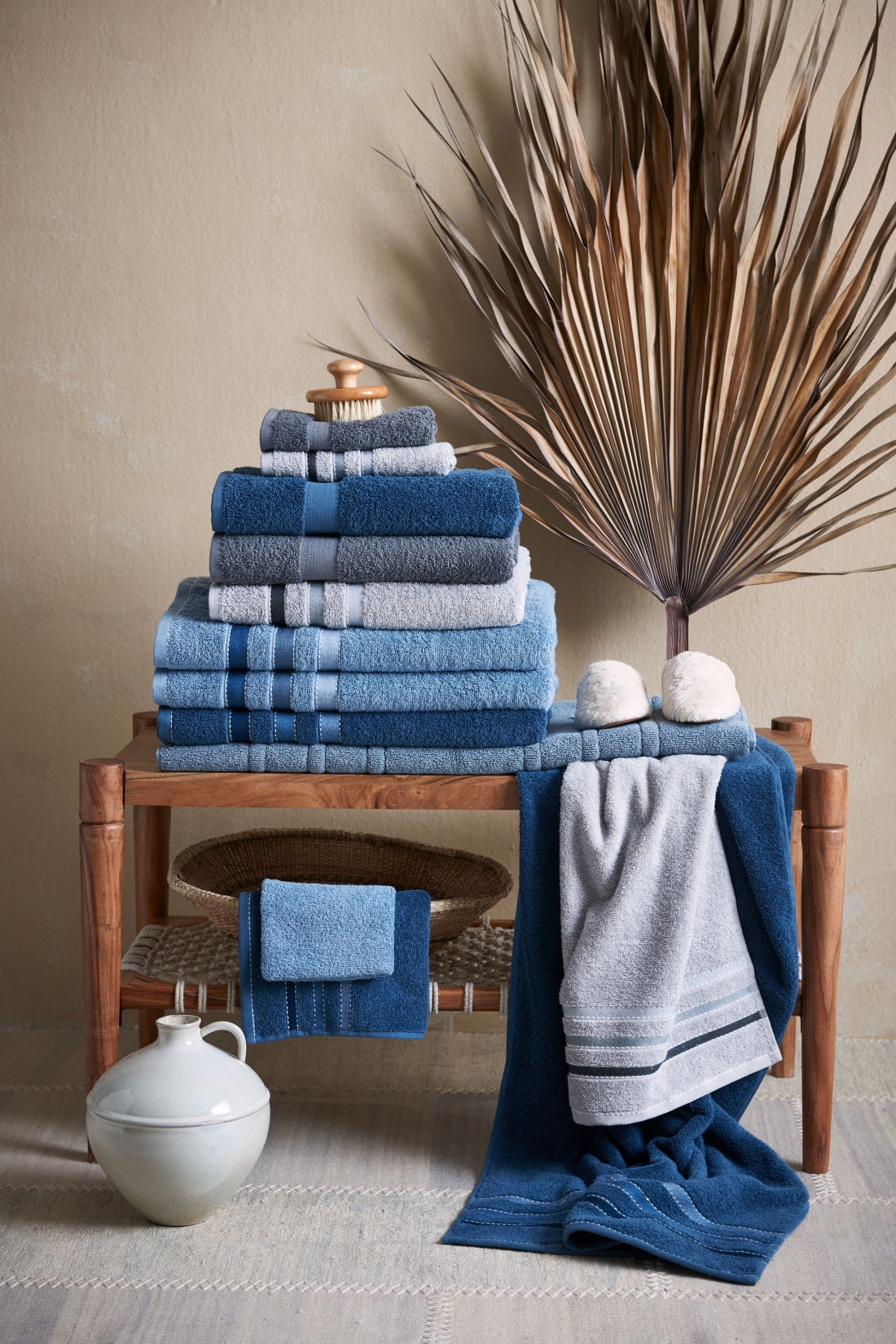 PRESTIGE PLAIN badgoed | dusty blue