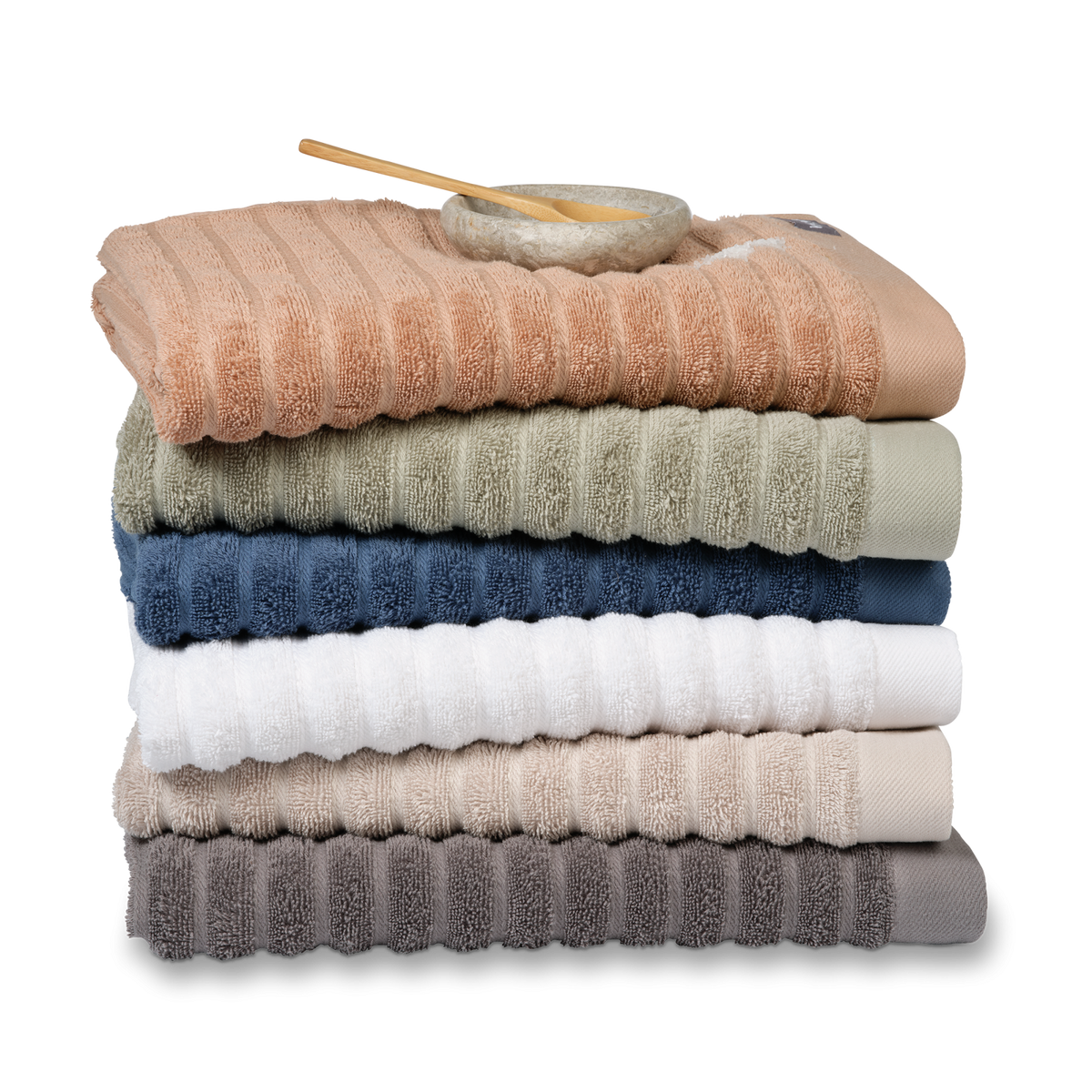 HOME TOWEL WAVE | stone