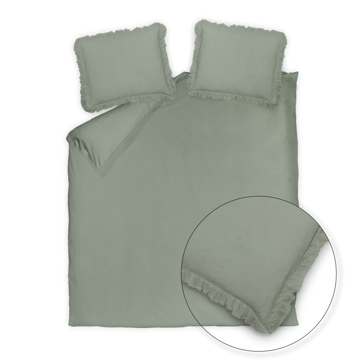 Cotton Dream dekbedovertrekset | sea green