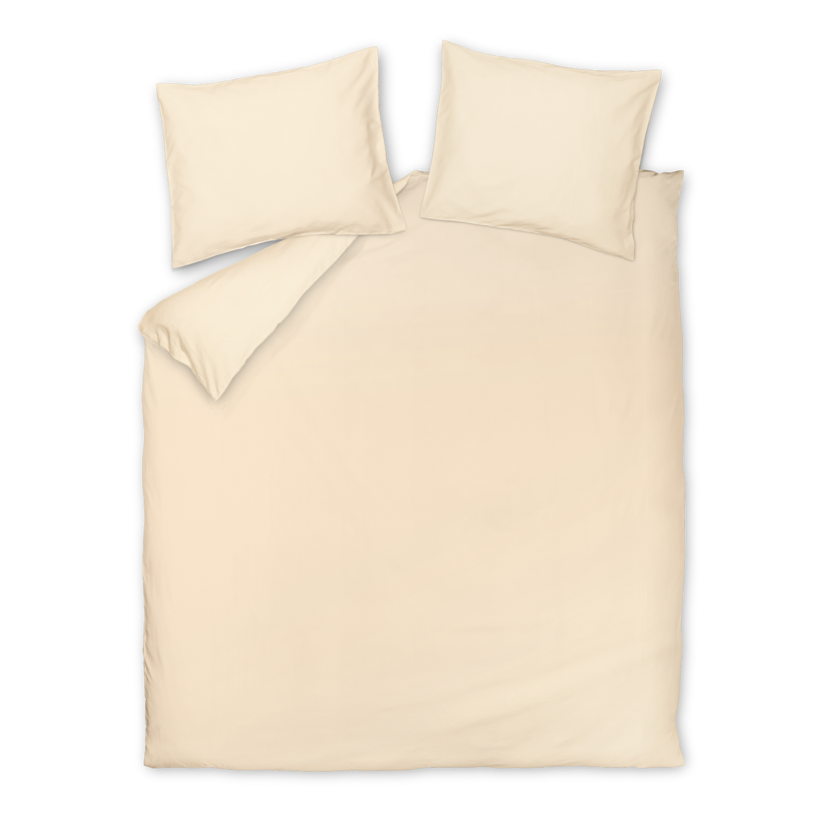 Cotton Breeze XL dekbedovertrekset | bleached sand