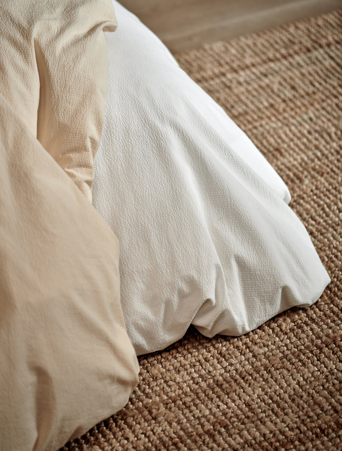 Cotton Breeze XL dekbedovertrekset | bleached sand