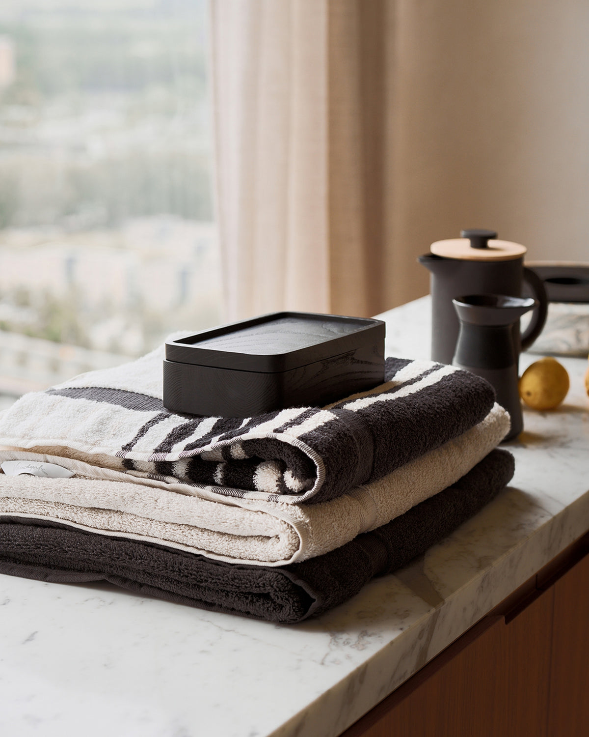 RANGER TOWELS NEW | off black