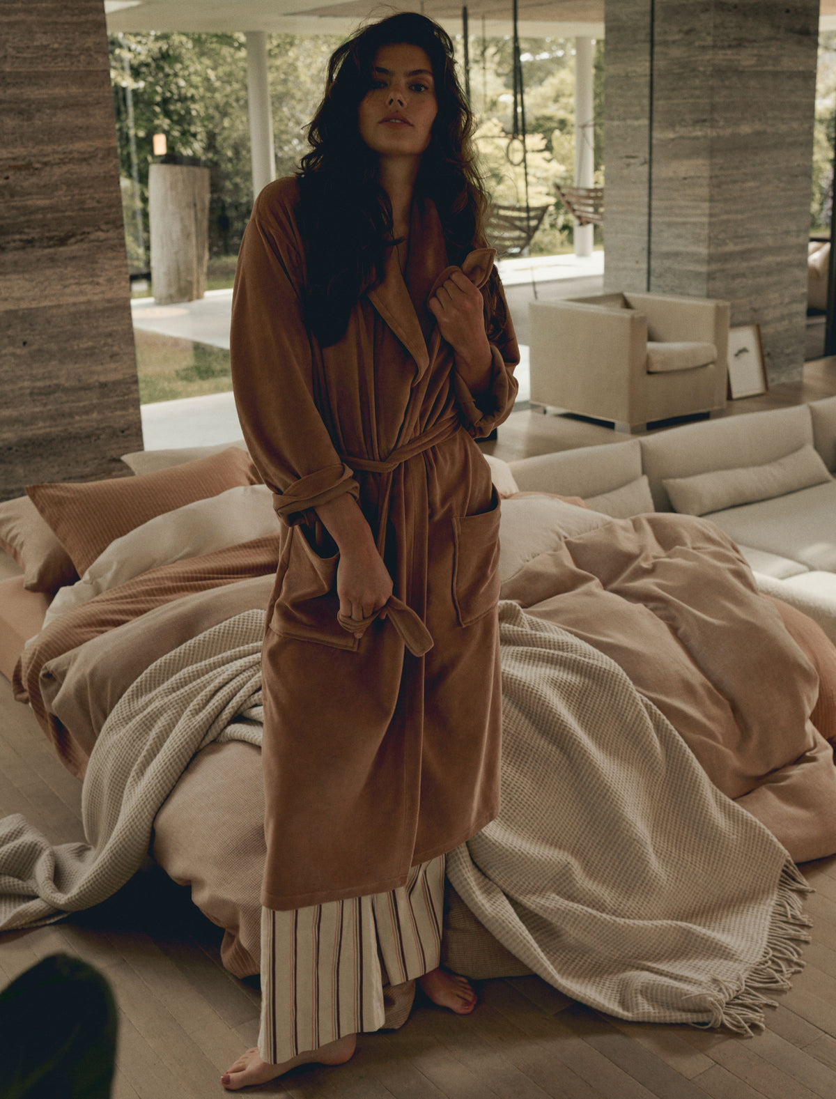 Pure 85 dekbedovertrekset | praline