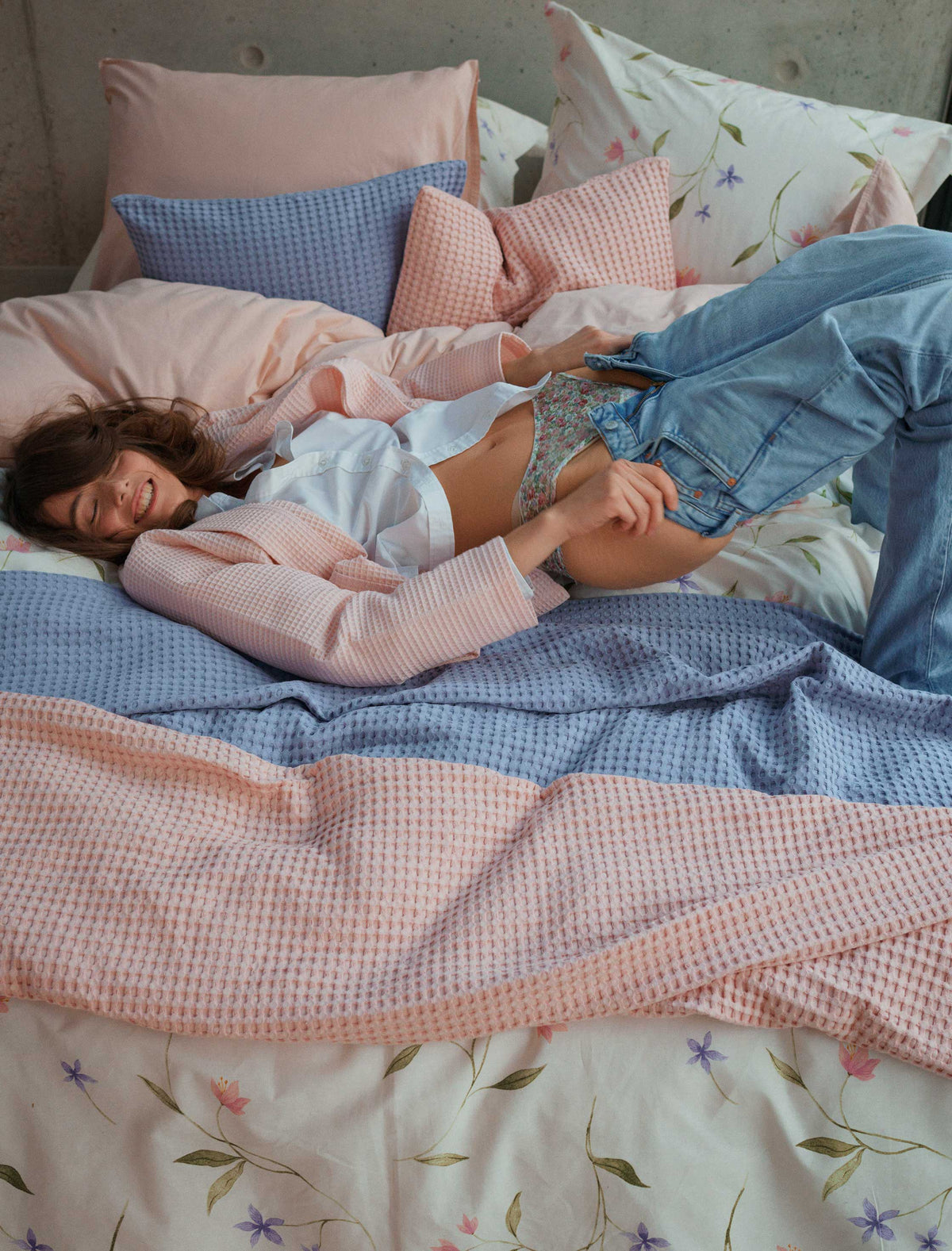HOME PIQUE | lavender blue