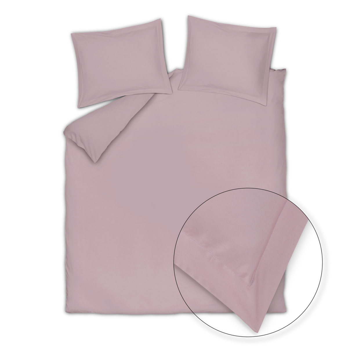 SATIN BLISS XL dekbedovertrekset | viola