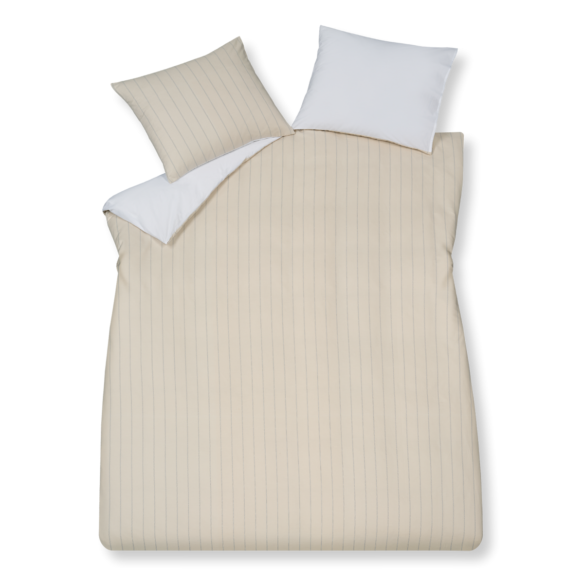 HOME PUGLIA percale | cream tan