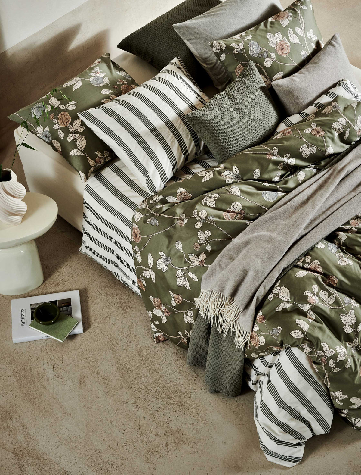 HOME TRENTO XL dekbedovertrekset | thyme