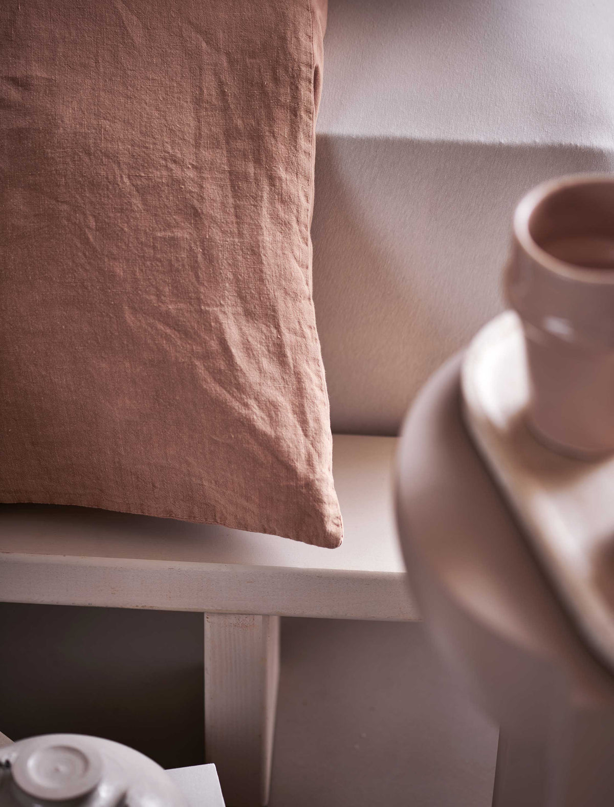 HOME TRENTO dekbedovertrekset | rusty brown