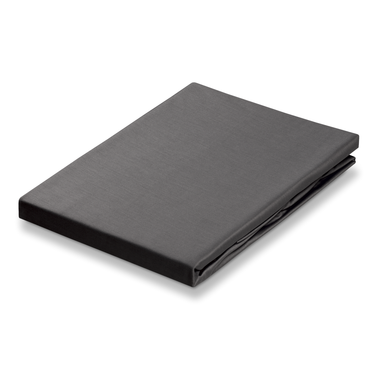 SATIJN hoeslaken | anthracite