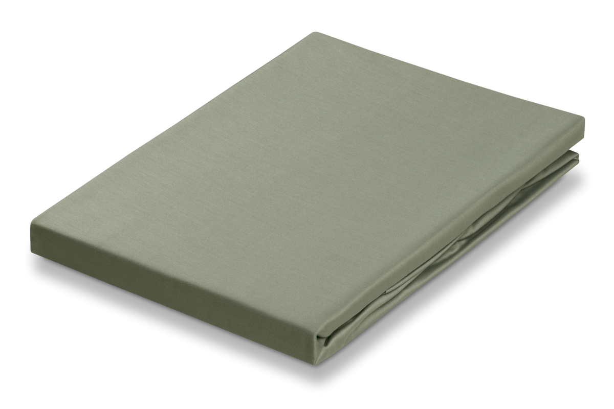SATIN kussensloop oxford | olive