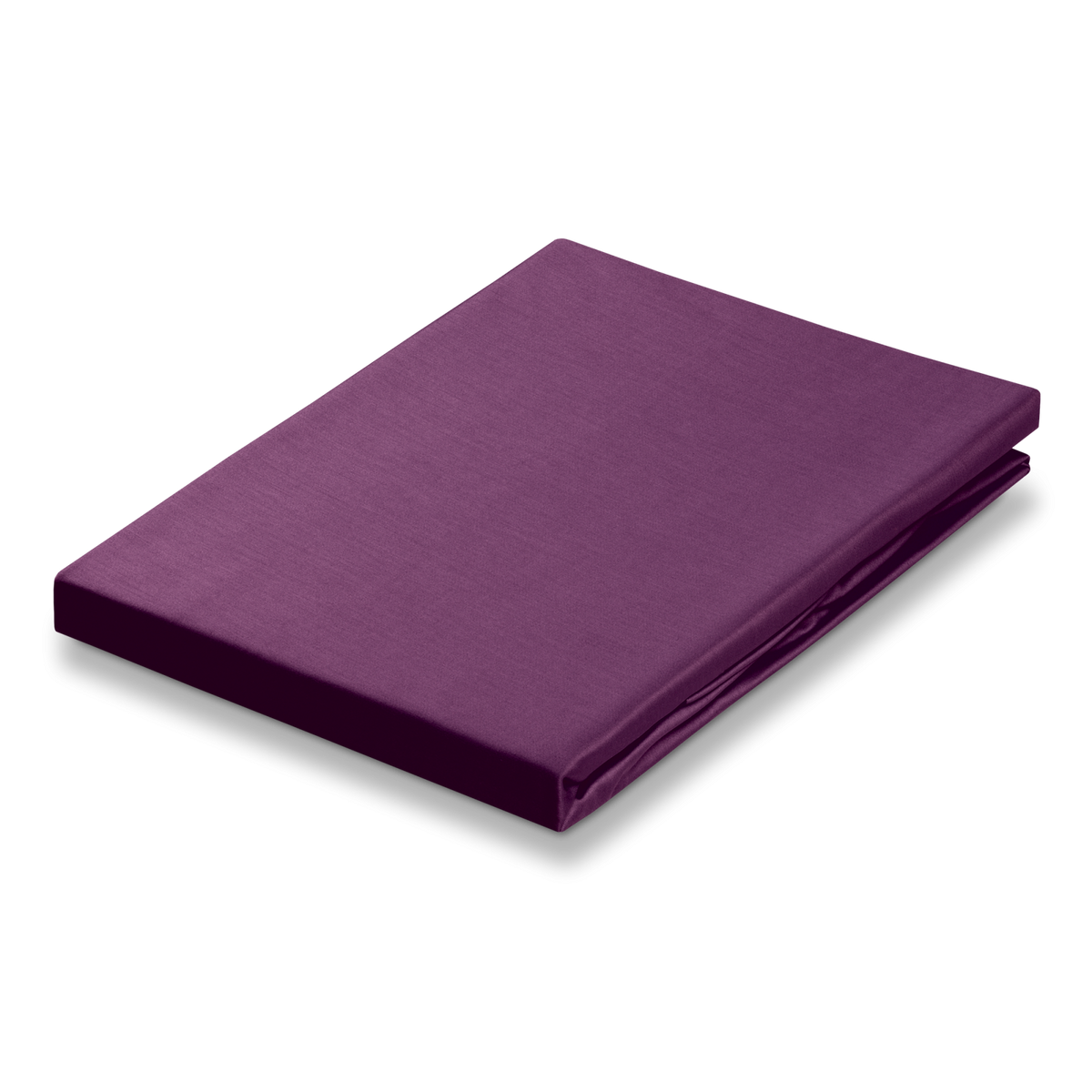 SATIJN hoeslaken | violet