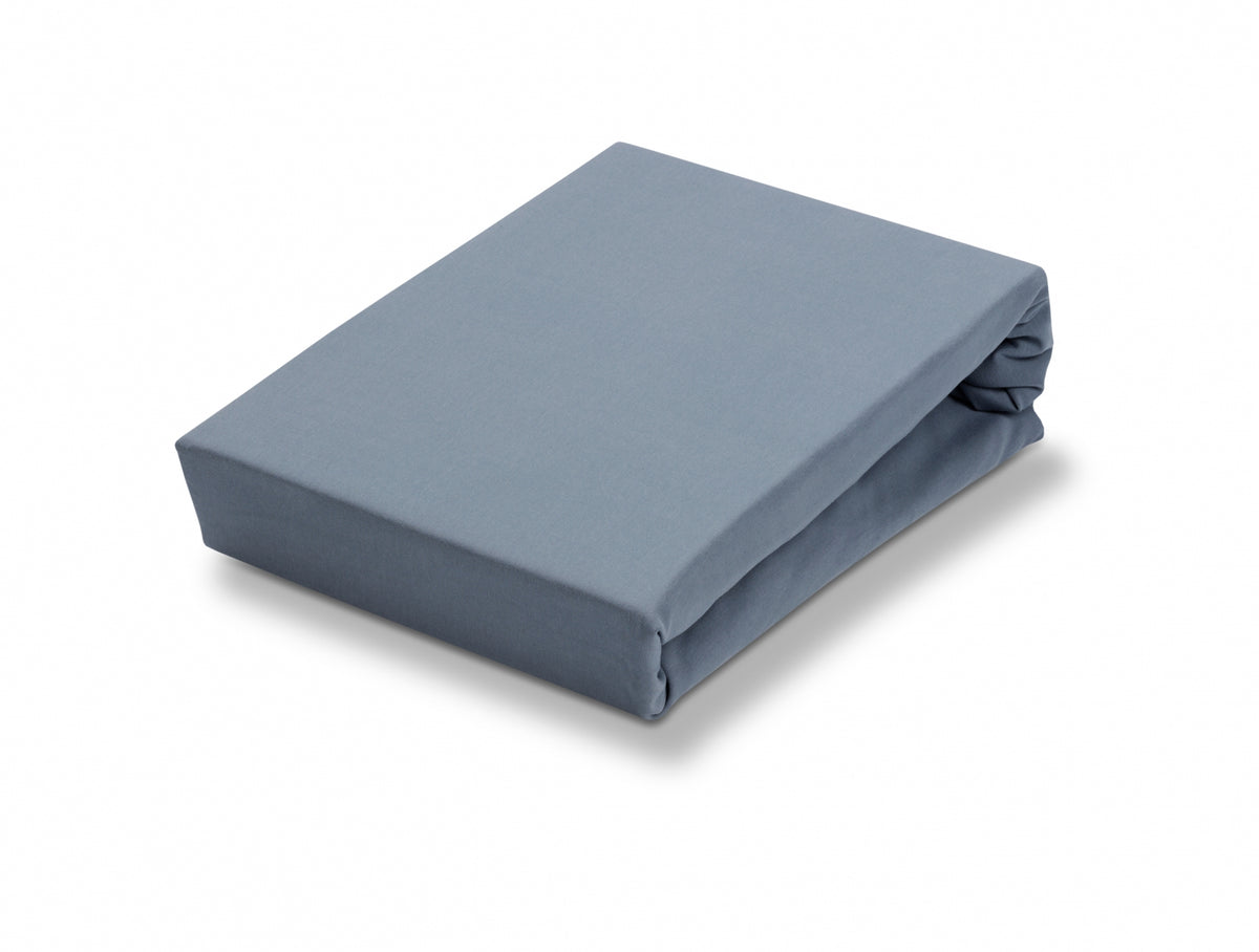 JERSEY SOFT 120 topper hoeslaken | dusty blue