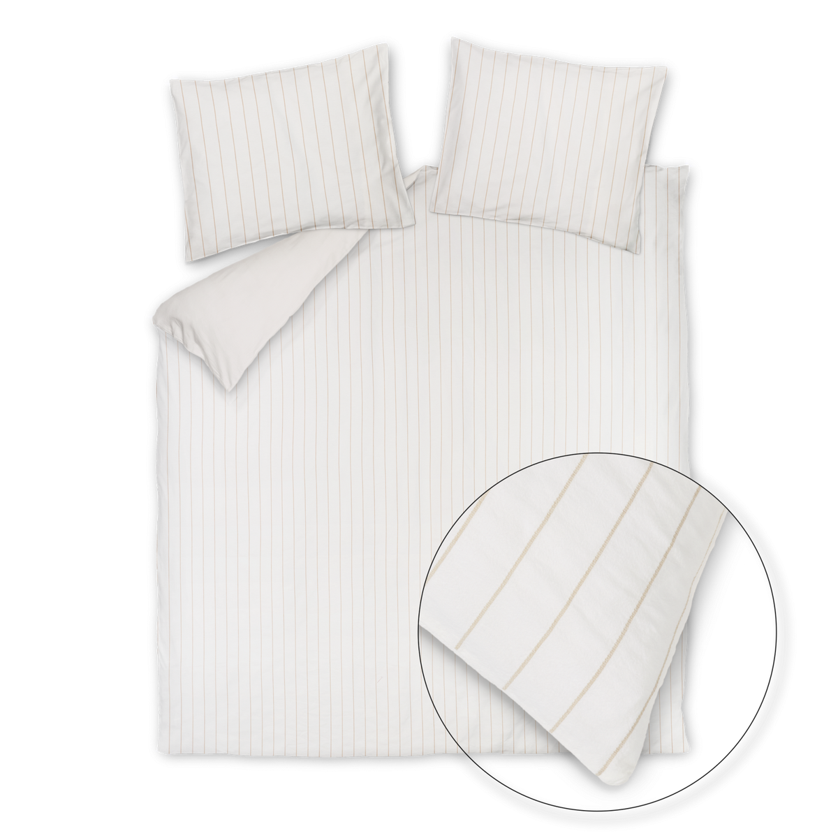 PURE SAND dekbedovertrekset | offwhite