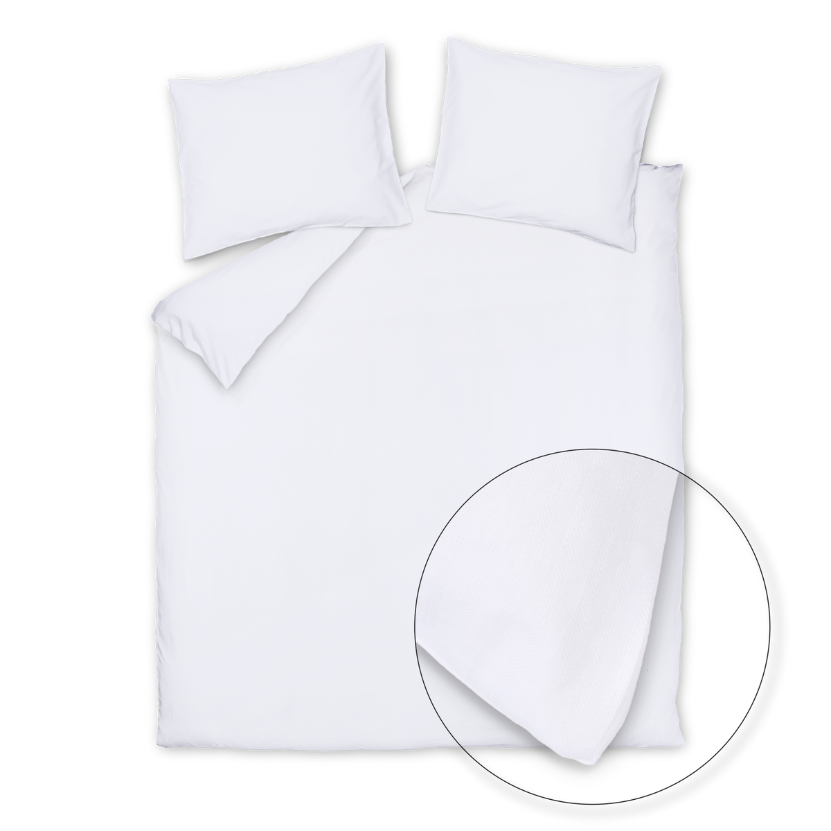 PURE SERENE XL dekbedovertrekset | white
