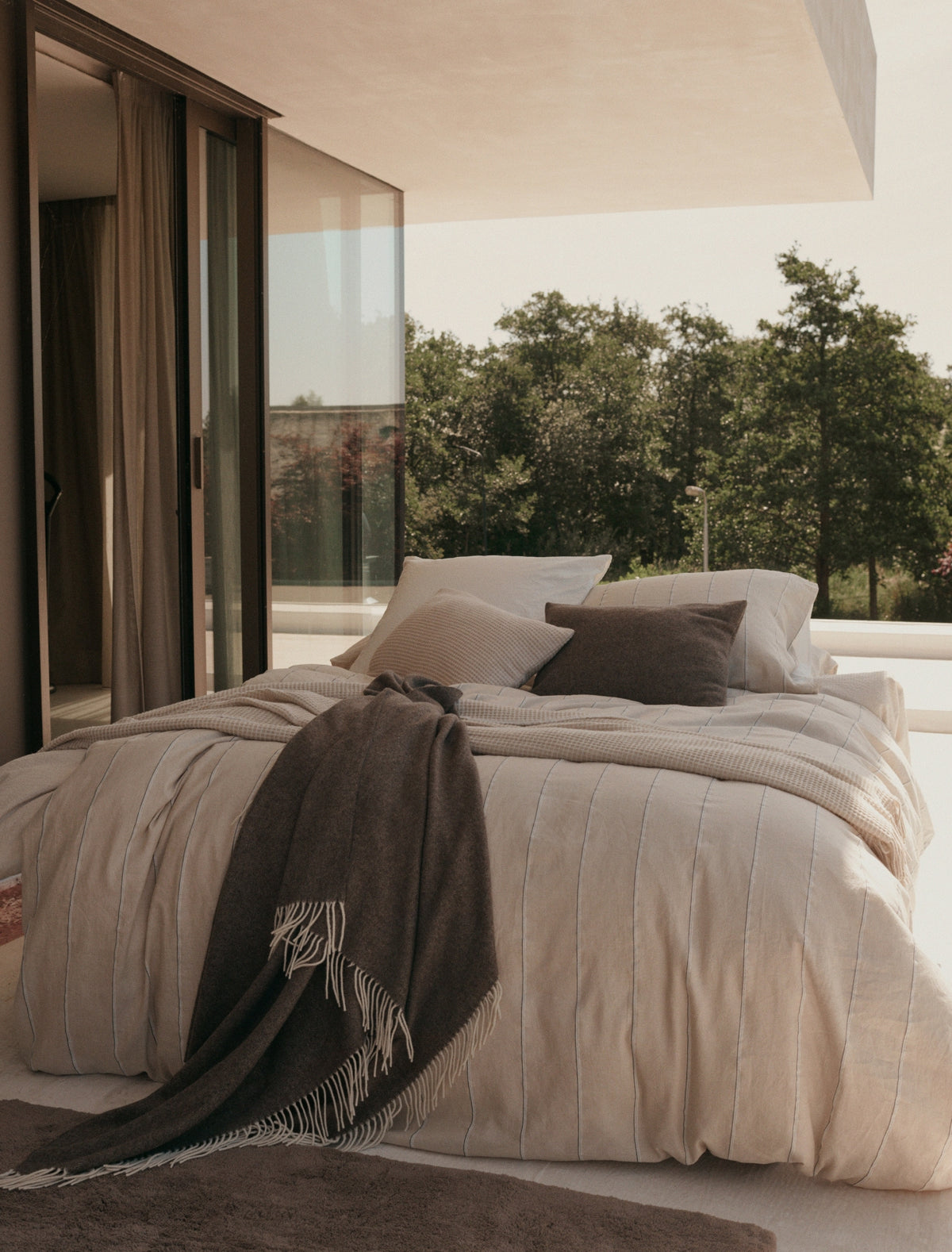 PURE LINEA XL dekbedovertrekset | stone