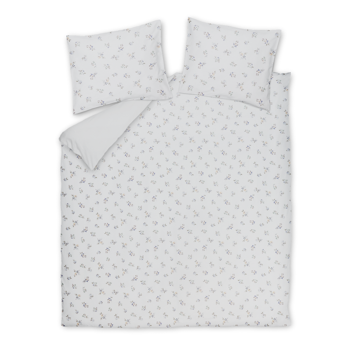 PURE ROSE XL dekbedovertrekset | blue ink