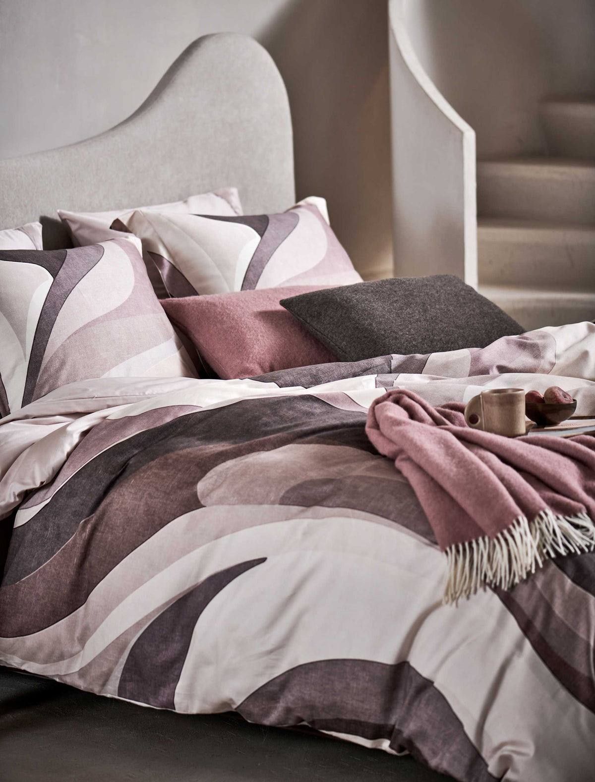 PURITY 87 XL dekbedovertrekset | sepia pink
