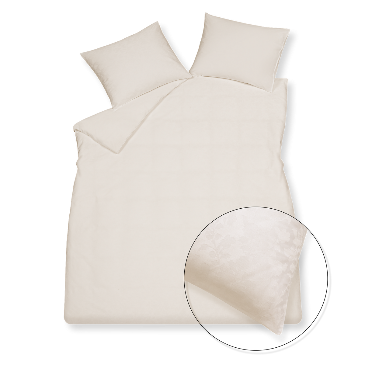 PURITY RAVENNA dekbedovertrekset | cream tan