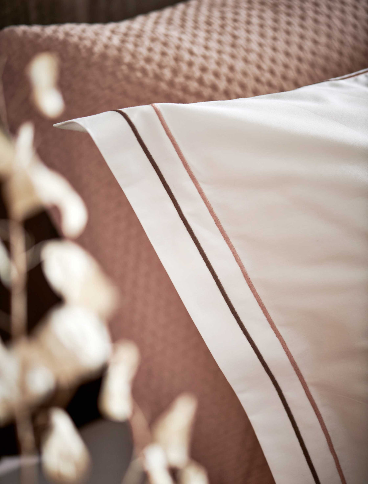 PURITY NAPELS XL dekbedovertrekset | rosewood