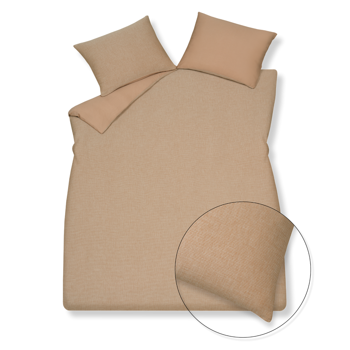 Pure 85 dekbedovertrekset | praline