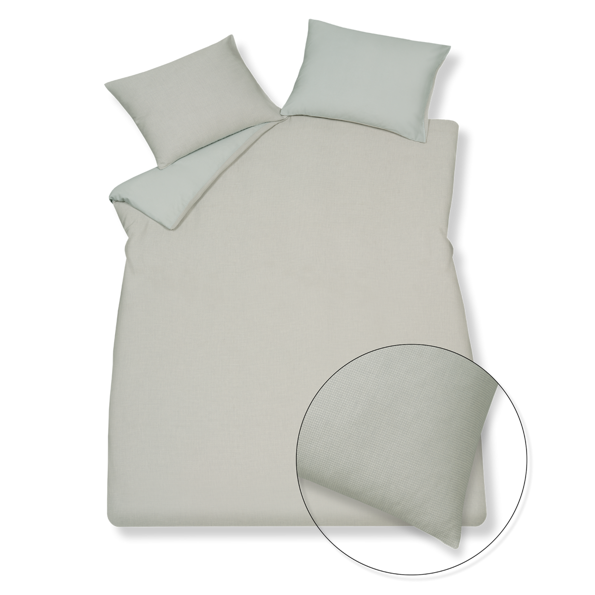Pure 85 dekbedovertrekset | pearl blue
