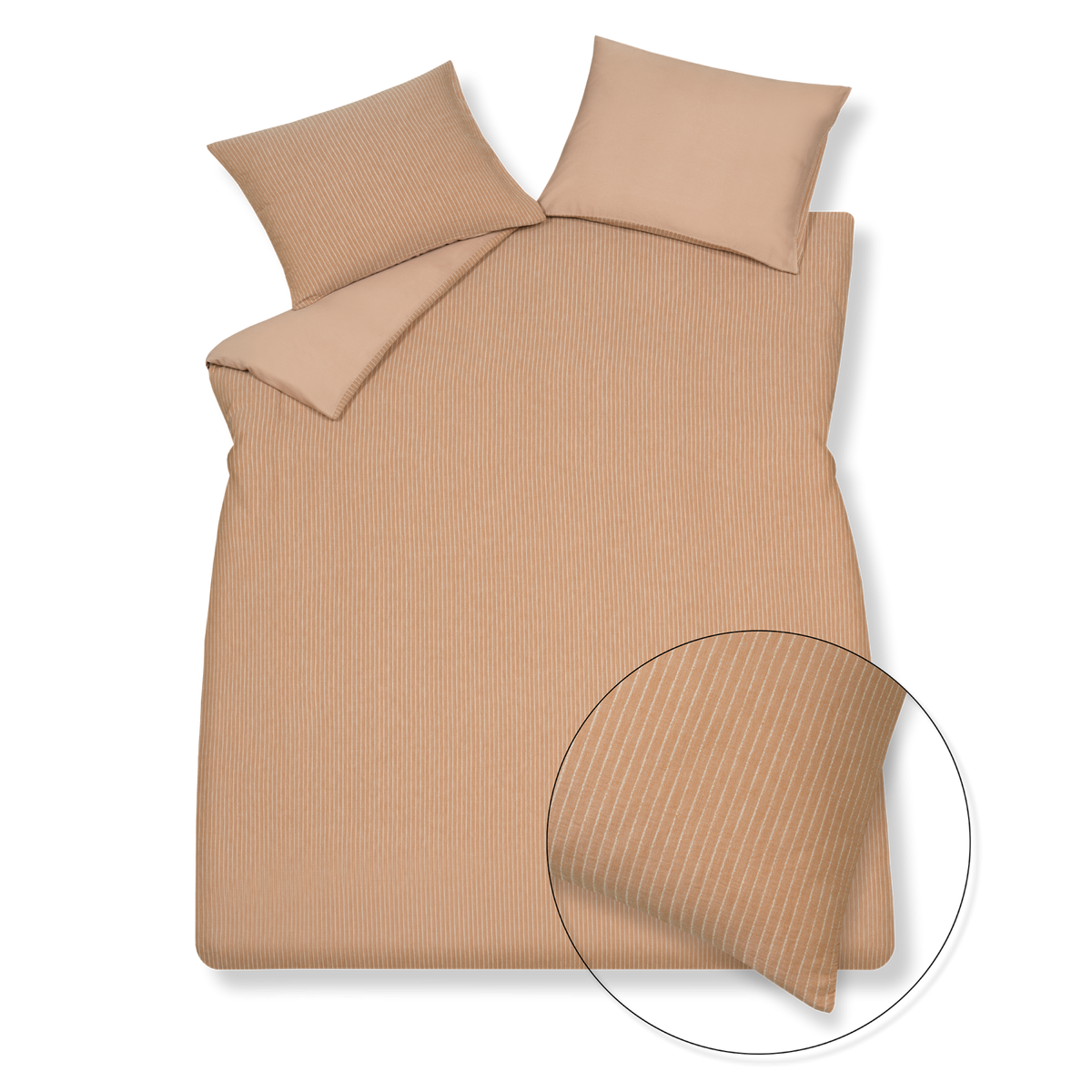 Pure 86 XL dekbedovertrekset | praline