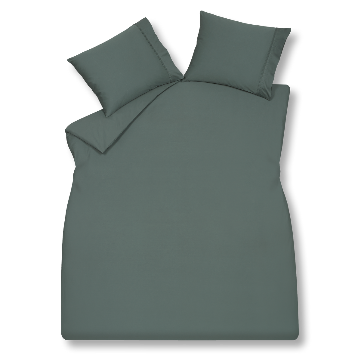 PURE 07 dekbedovertrek XL | dark green
