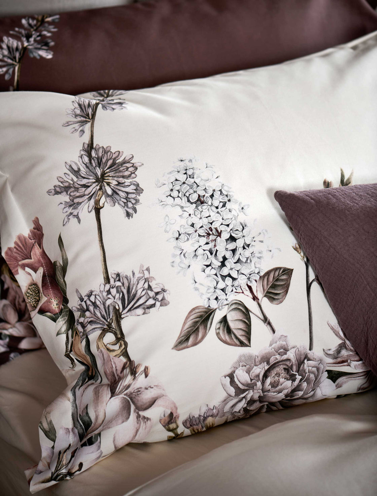 ROSALIE dekbedovertrekset | cream tan