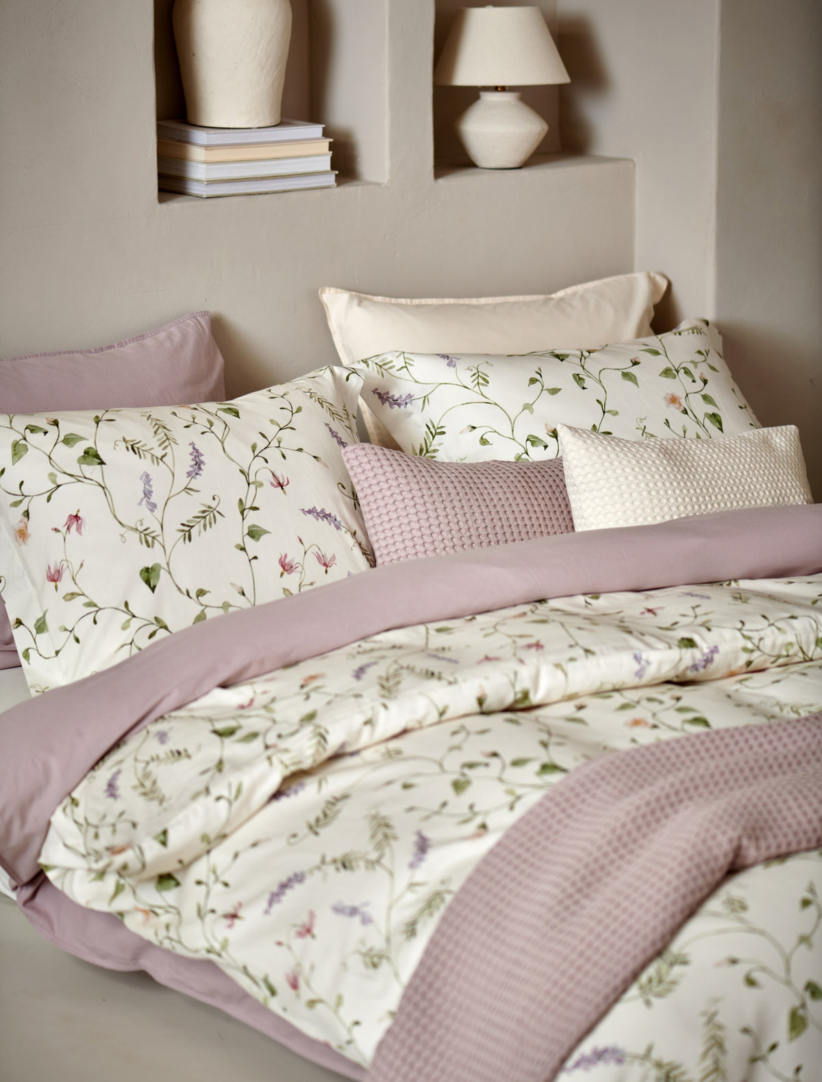 VIRELLA dekbedovertrekset | cream tan