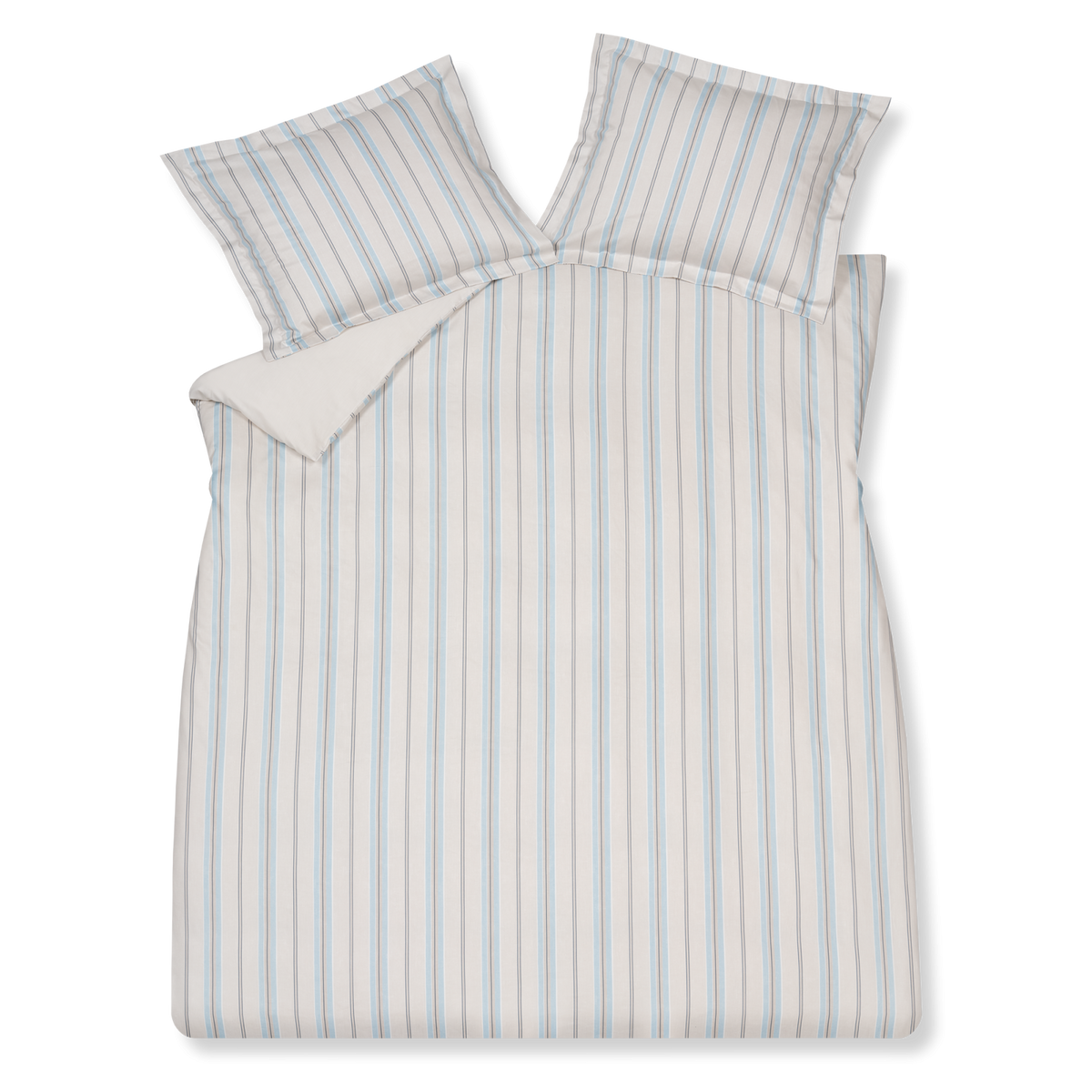 SERENE LINES dekbedovertrekset | powder blue