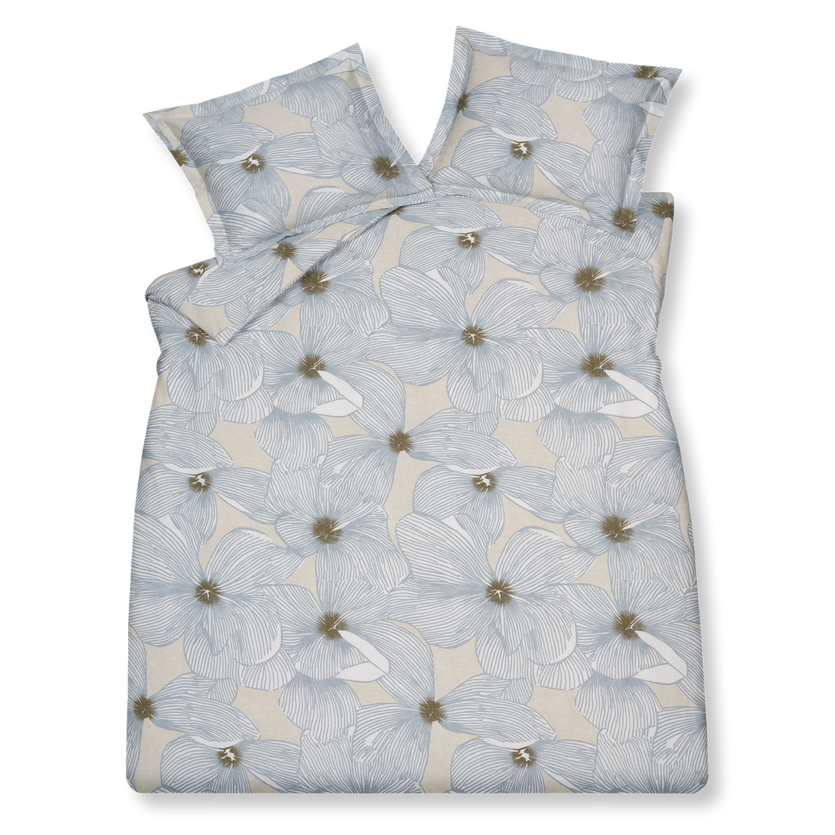 MOONFLOWER XL dekbedovertrekset | stone