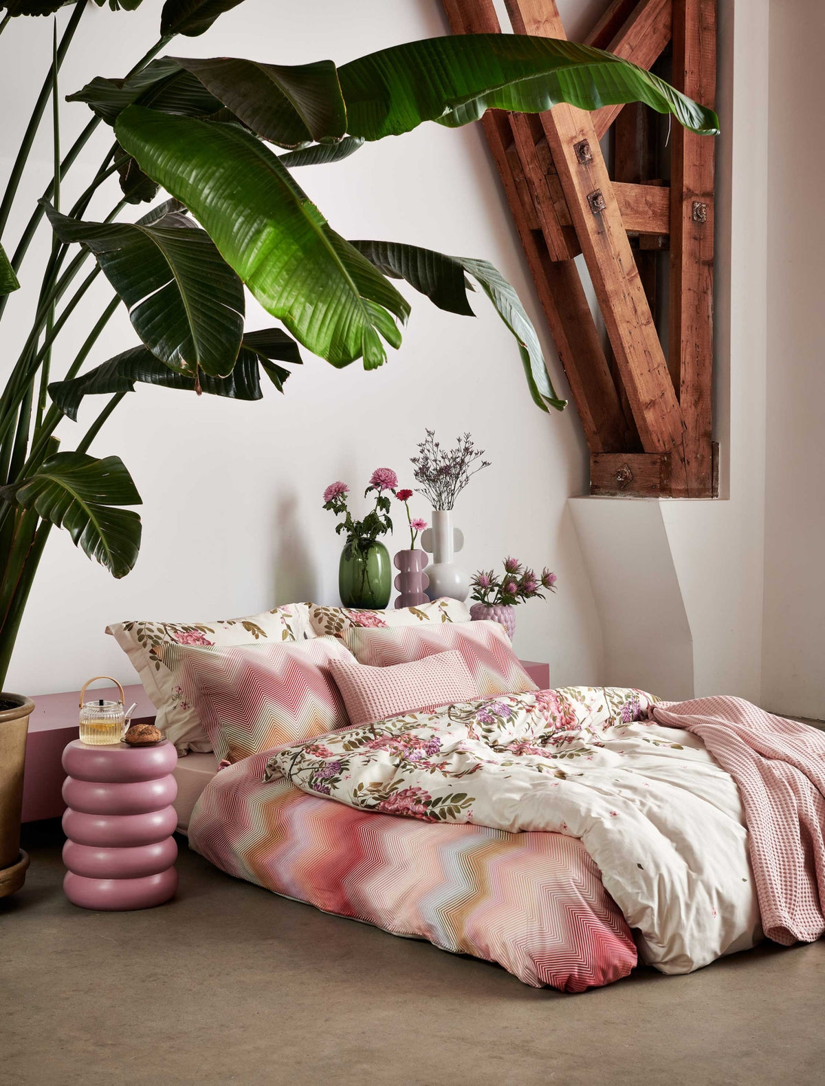 ZIGGY dekbedovertrekset | pink