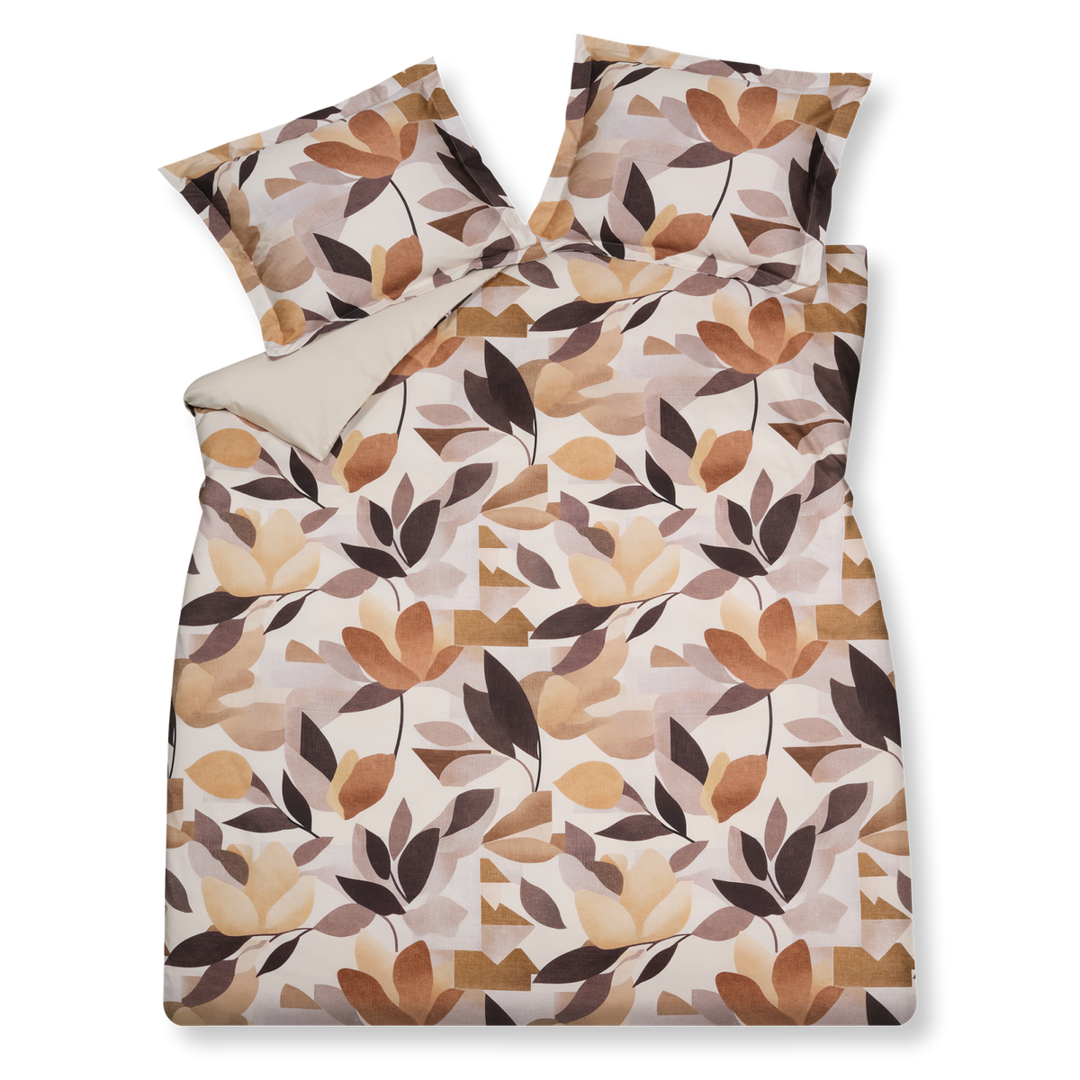 AUTUMN FERN XL dekbedovertrekset | taupe