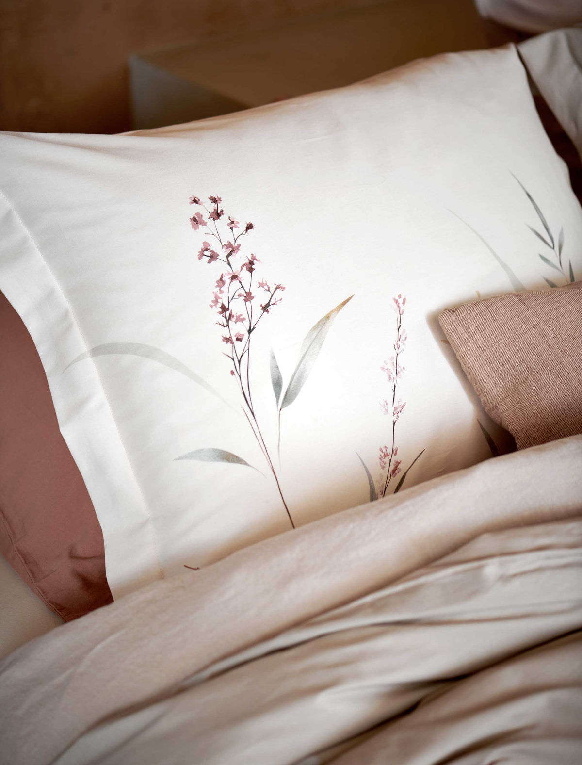 SYLVA dekbedovertrekset | cream tan