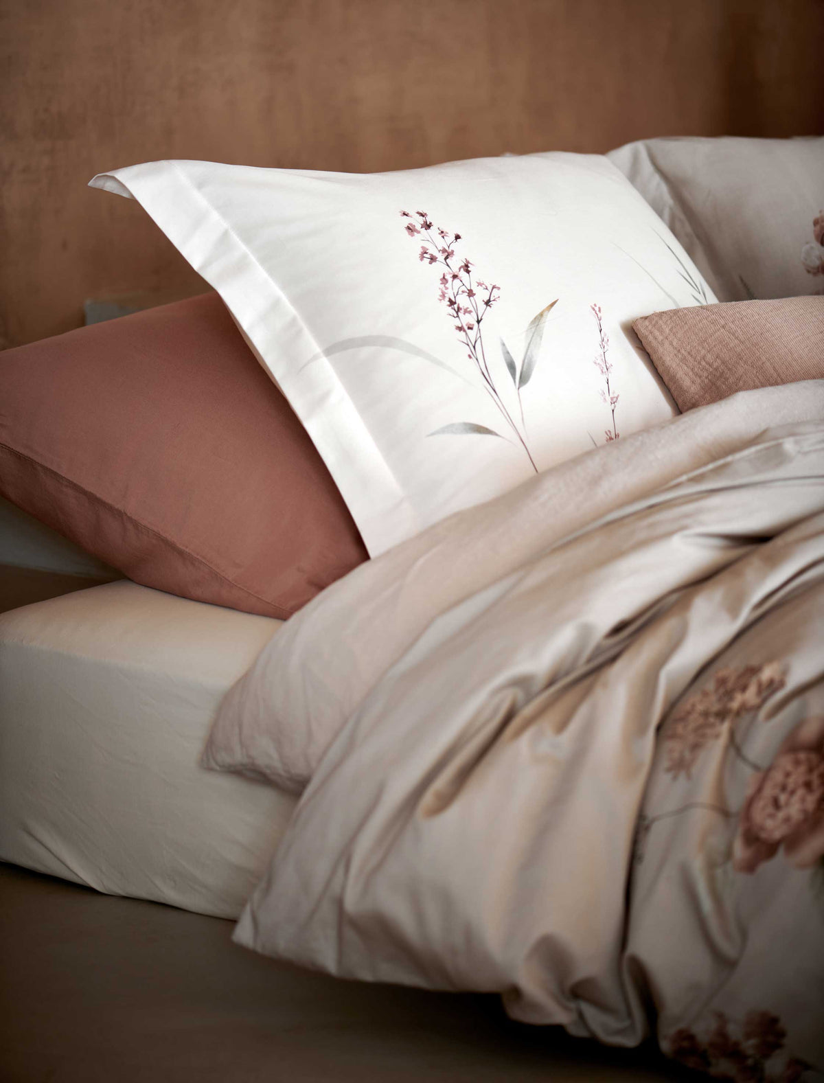 SYLVA dekbedovertrekset | cream tan