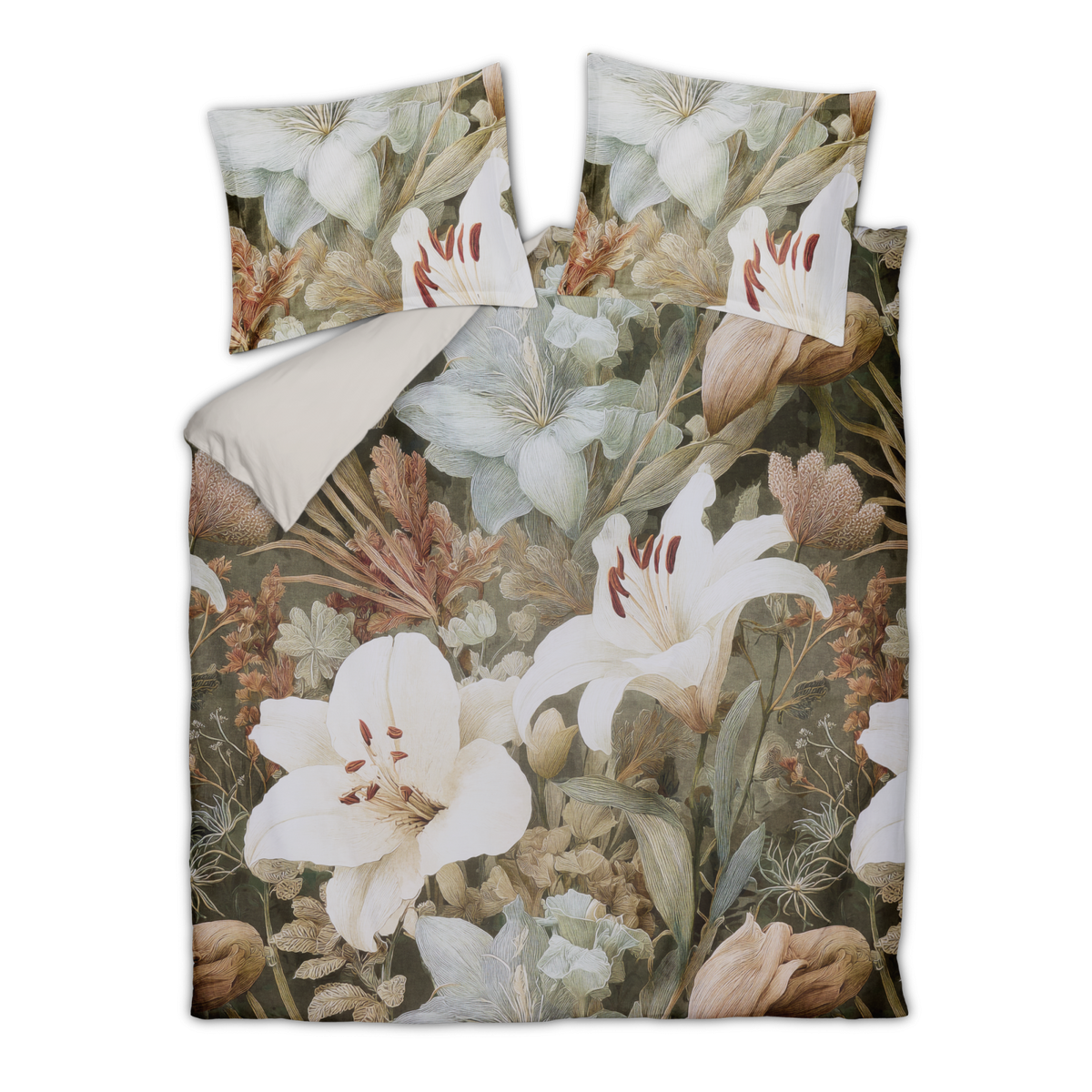 FLORALUXE XL dekbedovertrekset | thyme