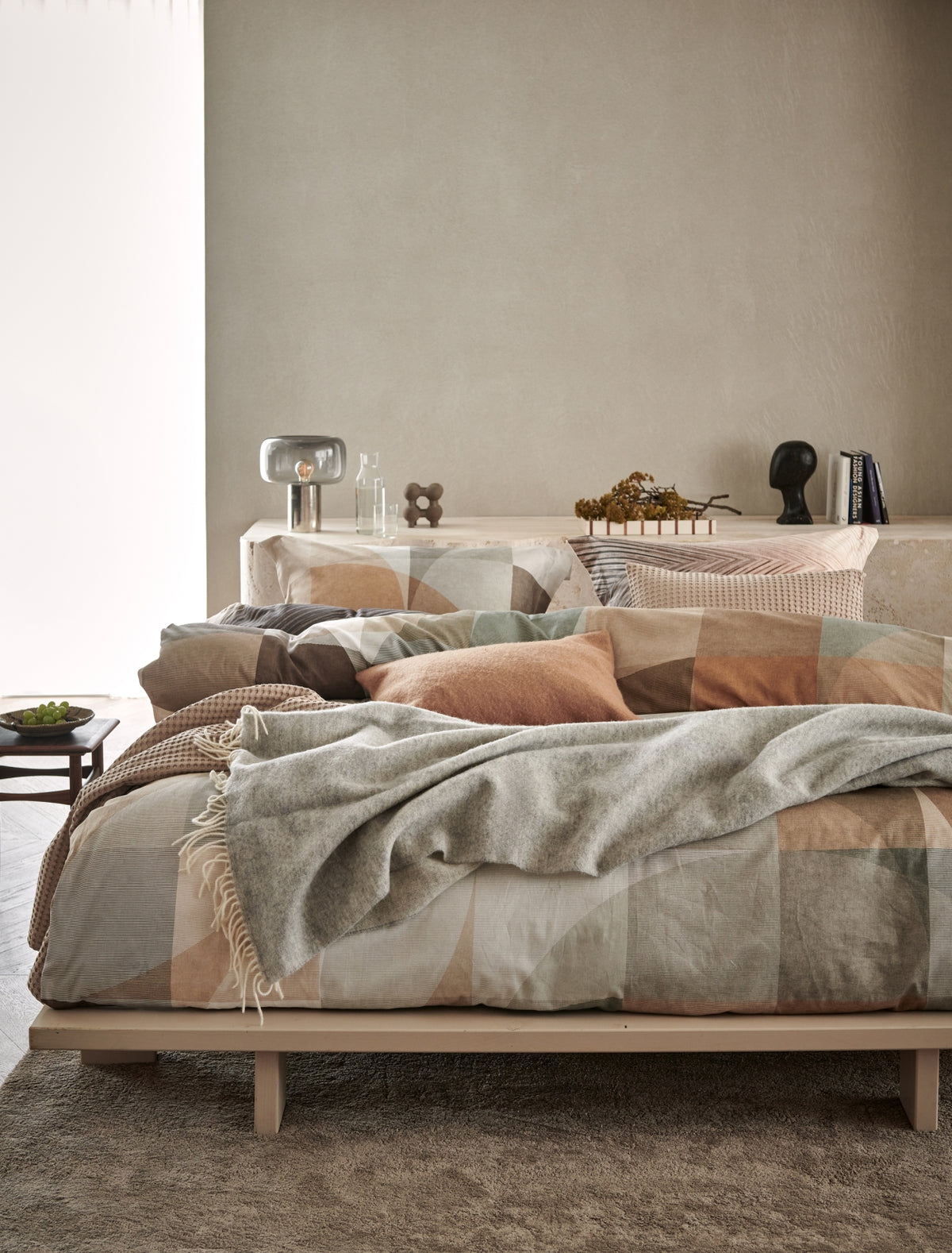 MUTED SHAPES dekbedovertrekset | multi