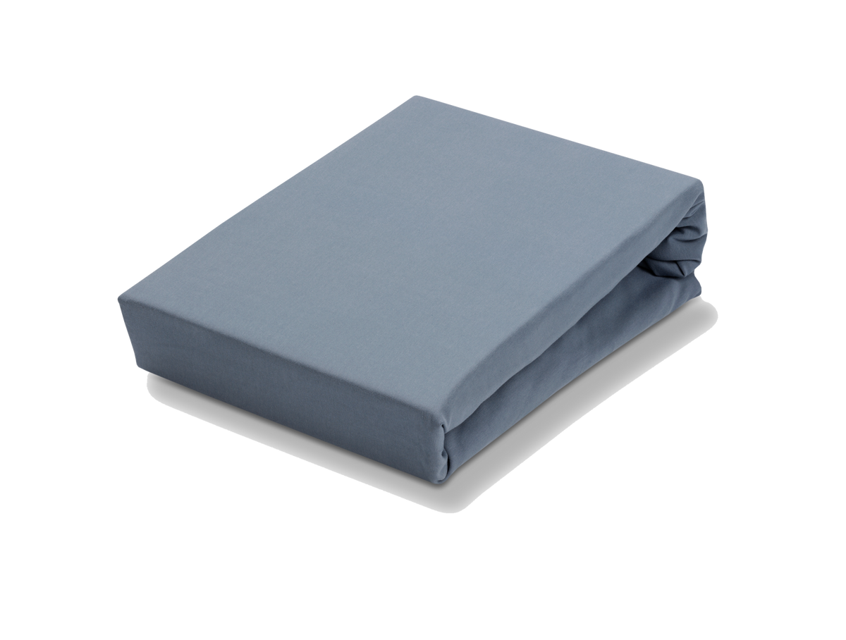 JERSEY SOFT split-topper hoeslaken | dusty blue
