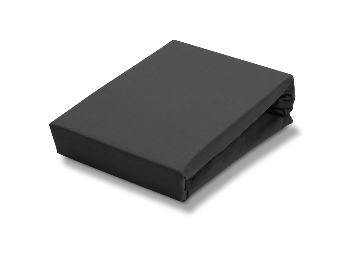 JERSEY SOFT split-topper hoeslaken | off black