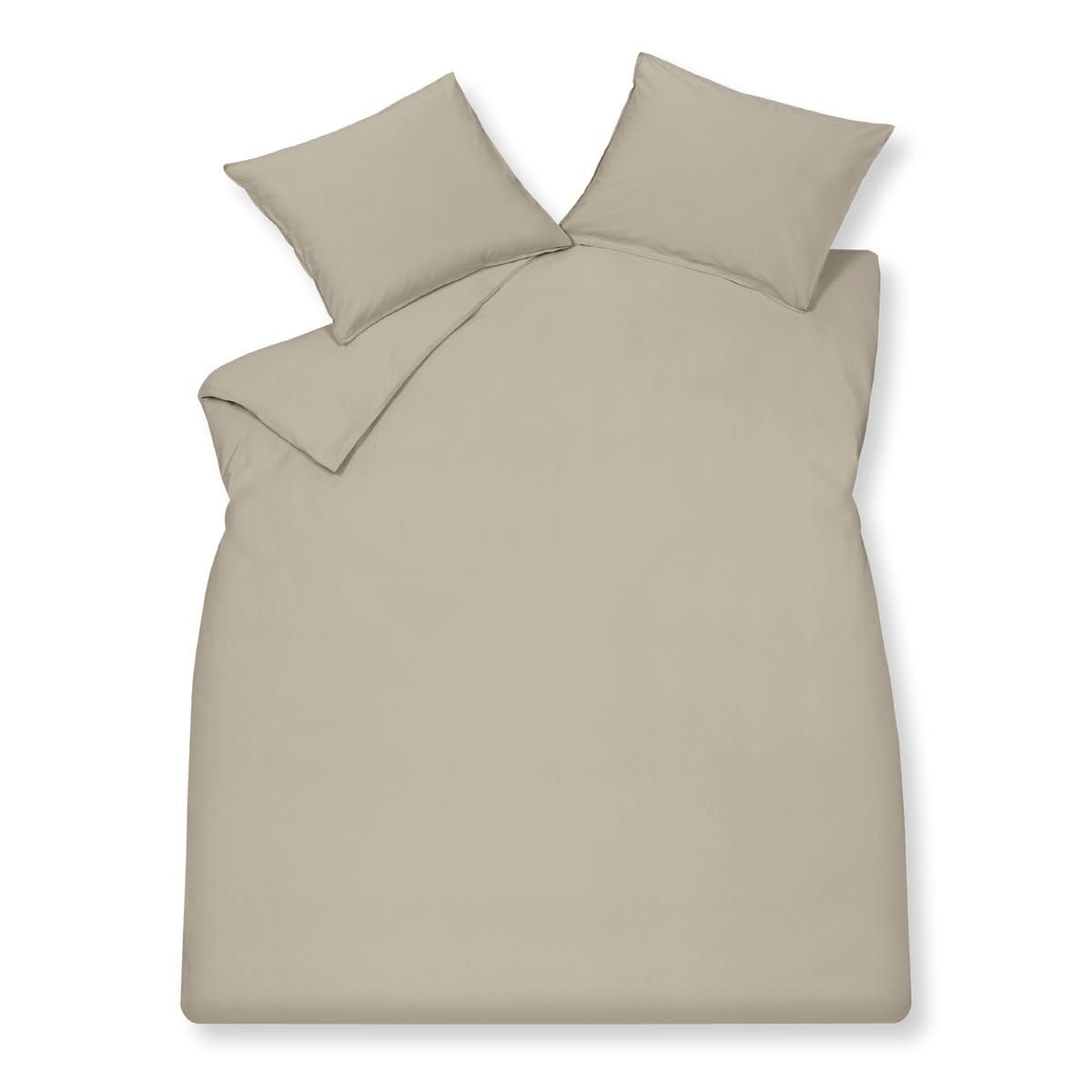 WASHED COTTON dekbedovertrek XL | stone