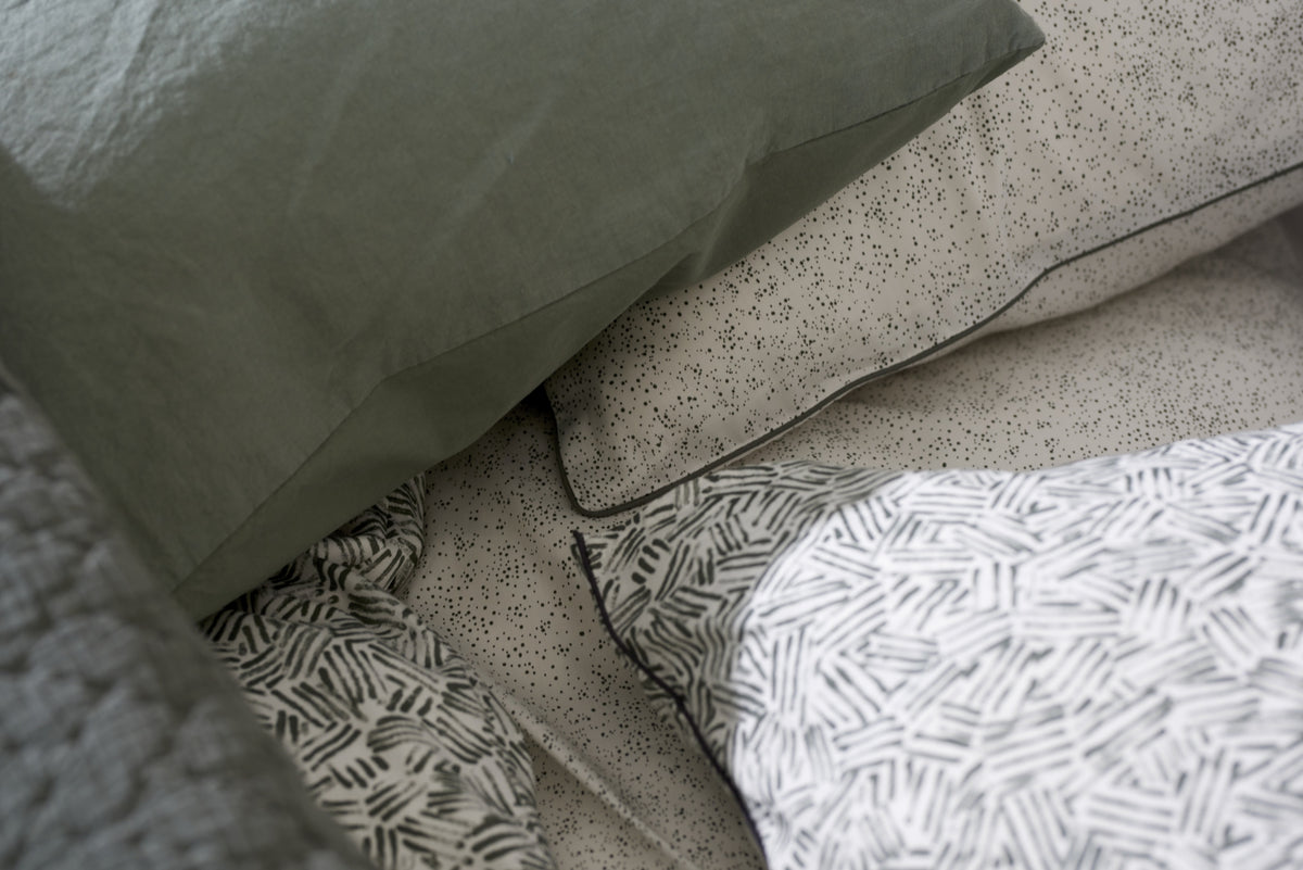 HOME 94 dekbedovertrek | sage green