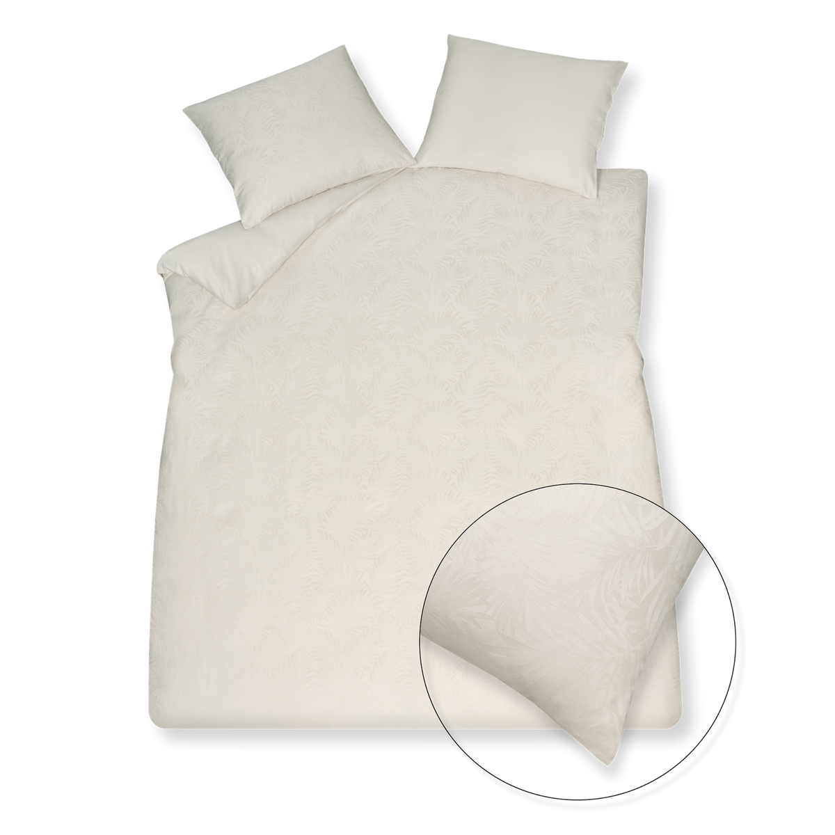 PURITY FLORENCE dekbedovertrek | cream tan