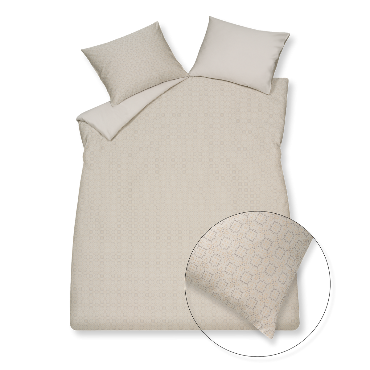 Een prachtig dekbedovertrek set met een chique uitstraling! Het Purity Rome dekbedovertrek set heeft een jacquard geweven voorzijde met yarn dyed garens, de achterzijde is effen katoensatijn (300 thread count). Met warme aardetinten is dit dekbedovertrek set mooi te combineren