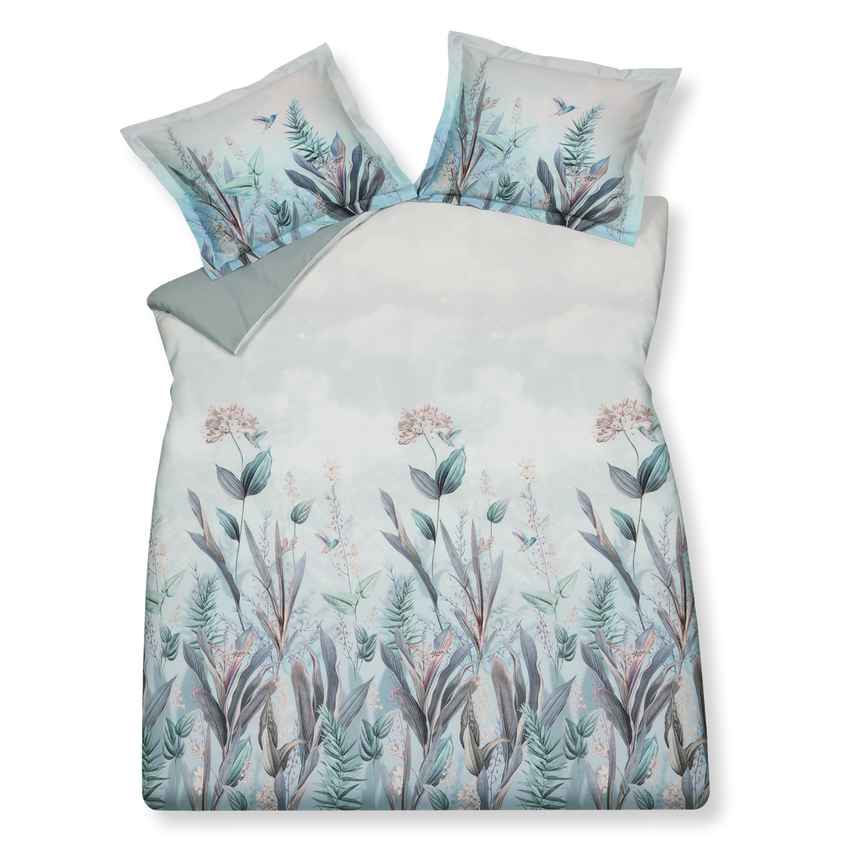 SKYLAR dekbedovertrek | pearl blue